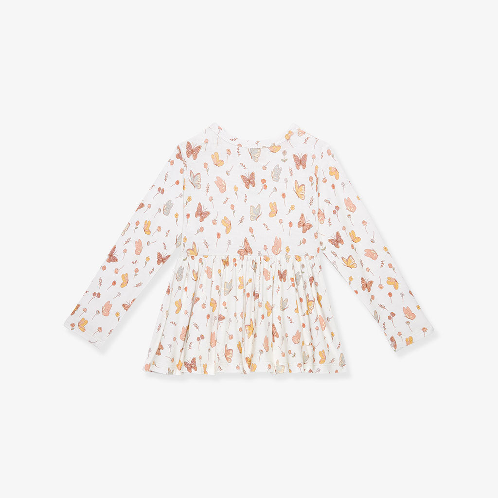 Kelcie Peplum Ruffled Bummie Set