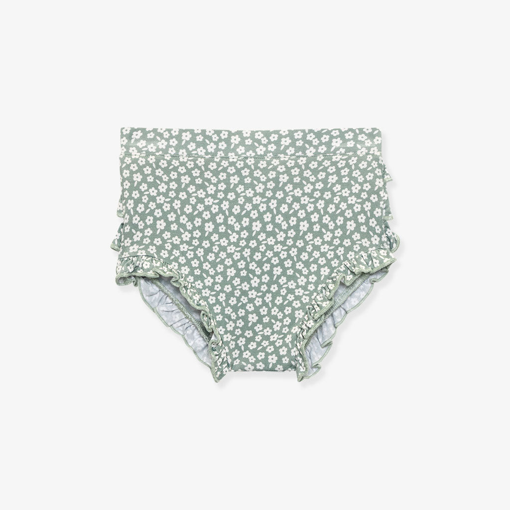Sandrine Peplum Ruffled Bummie Set