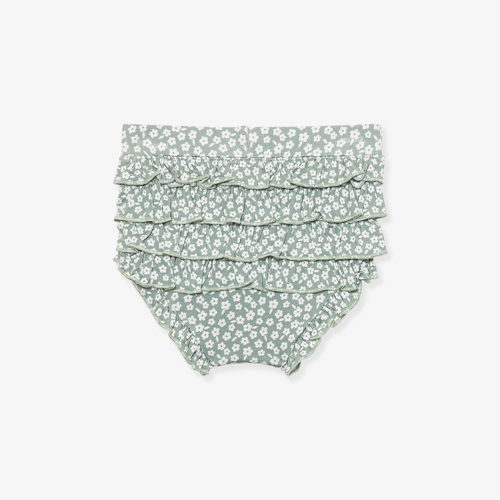 Sandrine Peplum Ruffled Bummie Set