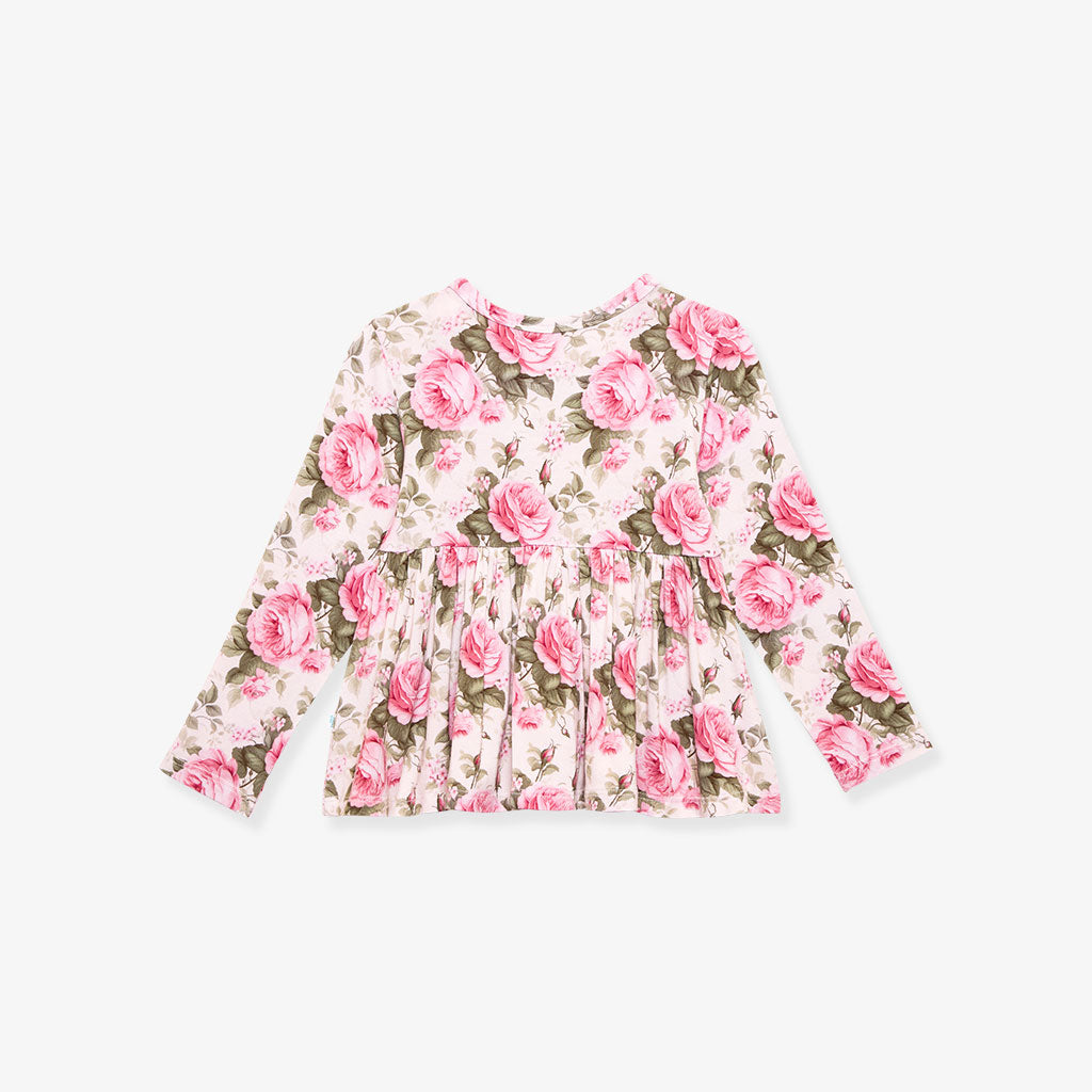 Sandrine Peplum Ruffled Bummie Set
