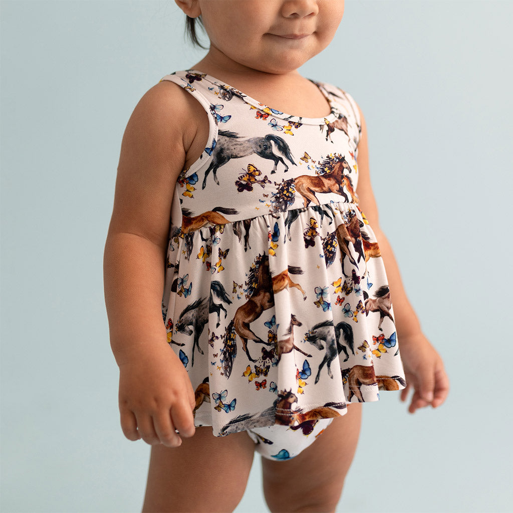 Claire Peplum Bummie Set