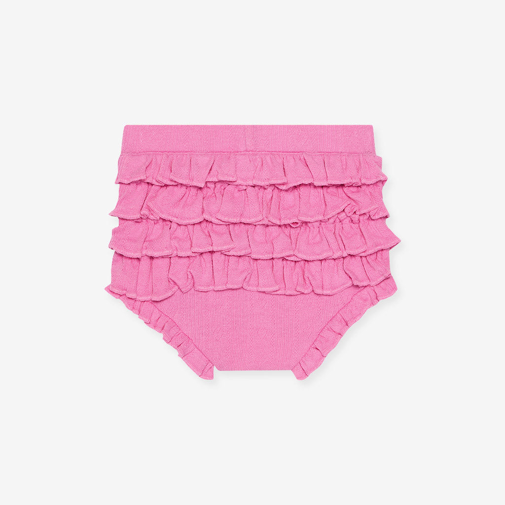 Meadow Haze Pointelle Peplum Bummie Set
