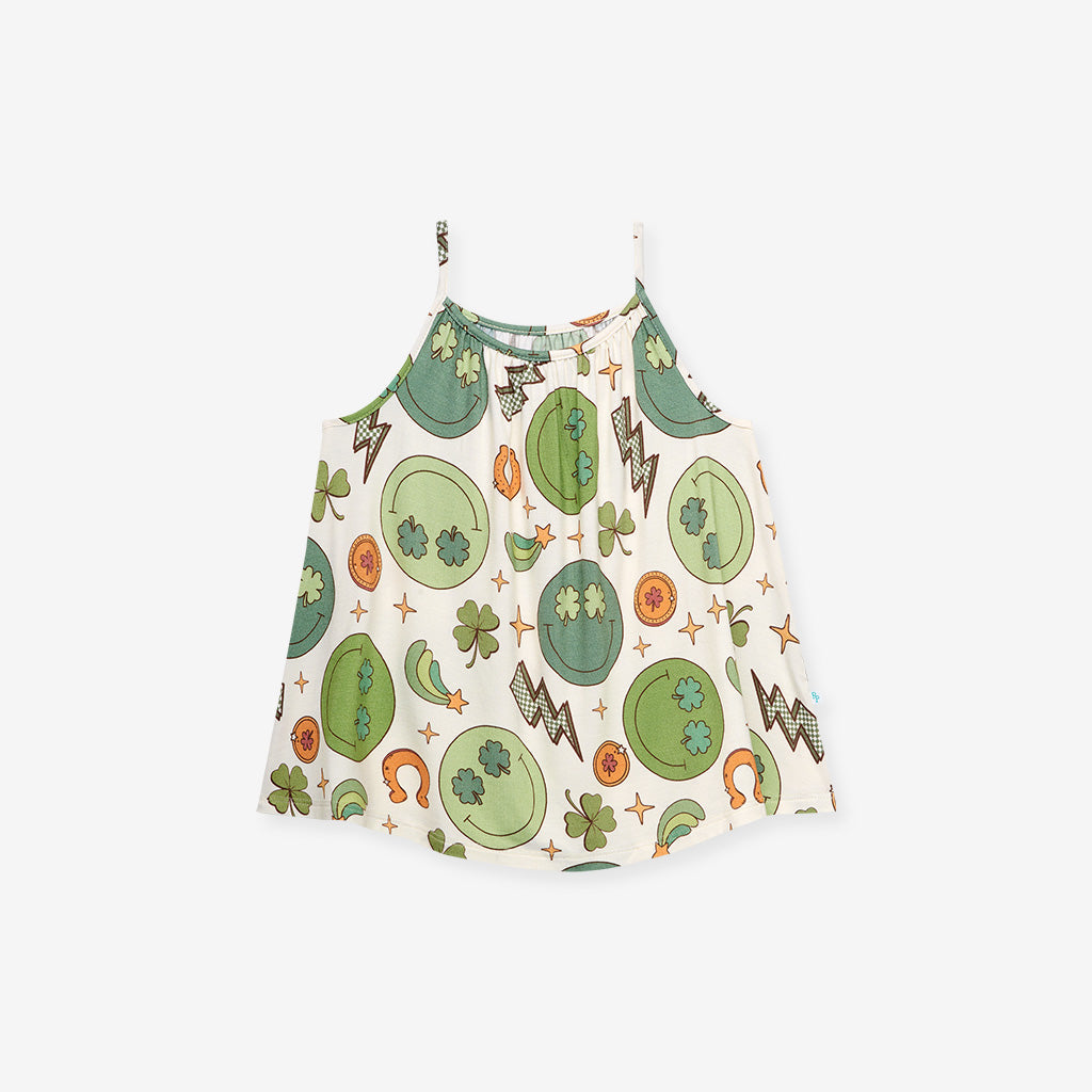 Ronan Tank Ruffled Short Set