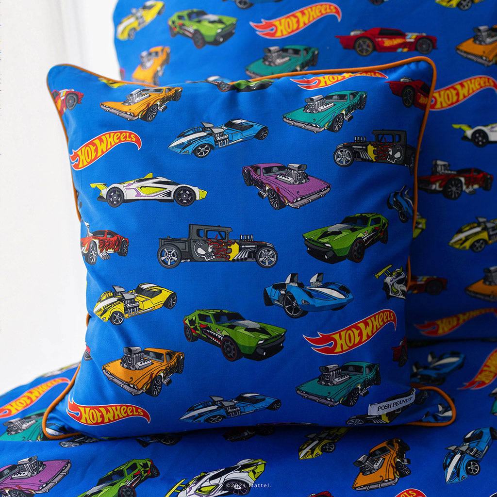 Hot Wheels™ Square Throw Pillow Cover