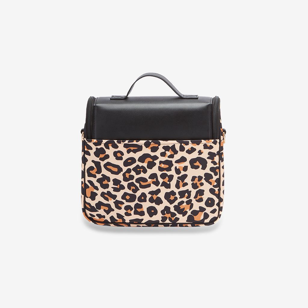 Lana Leopard Tan Baby Bottle Caddy