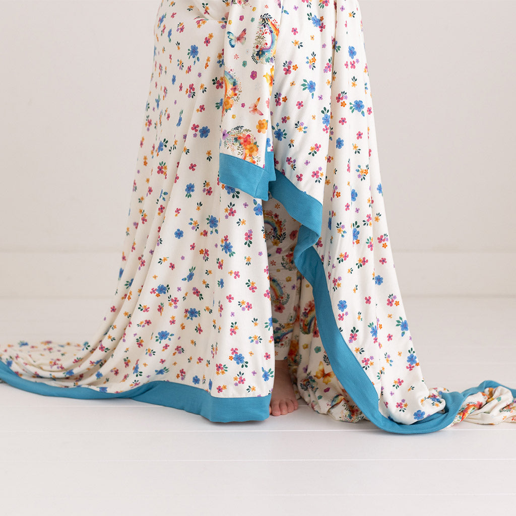 Lucky Rainbow & Ella Mae Luxe Patoo® Blanket