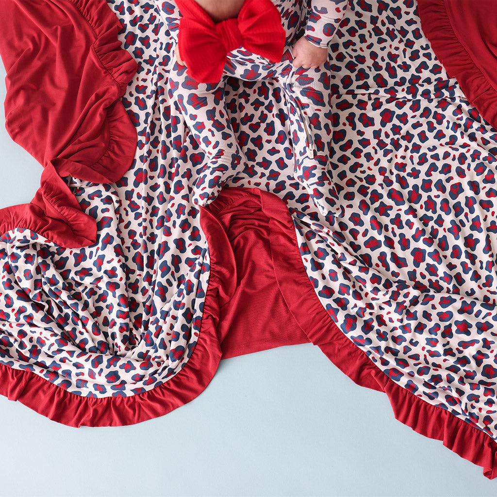 Liberty Grace & Americana Red Ruffled Luxe Patoo®