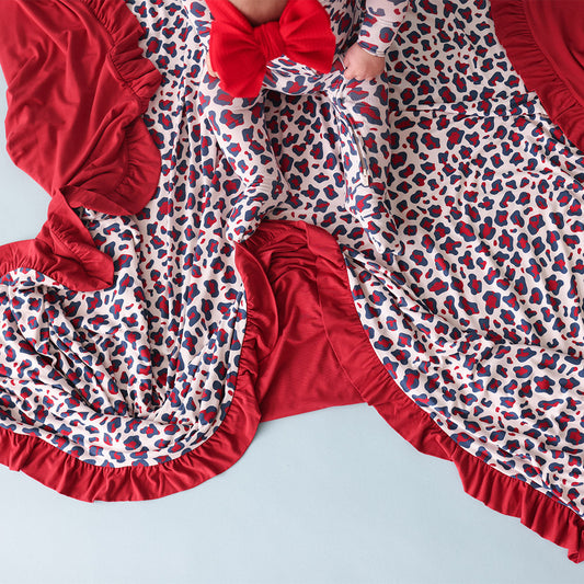 Liberty Grace & Americana Red Ruffled Luxe Patoo®