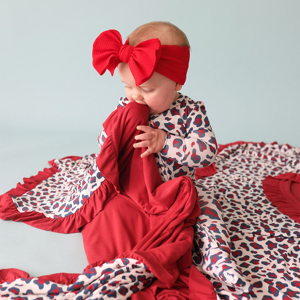 Liberty Grace & Americana Red Ruffled Luxe Patoo®