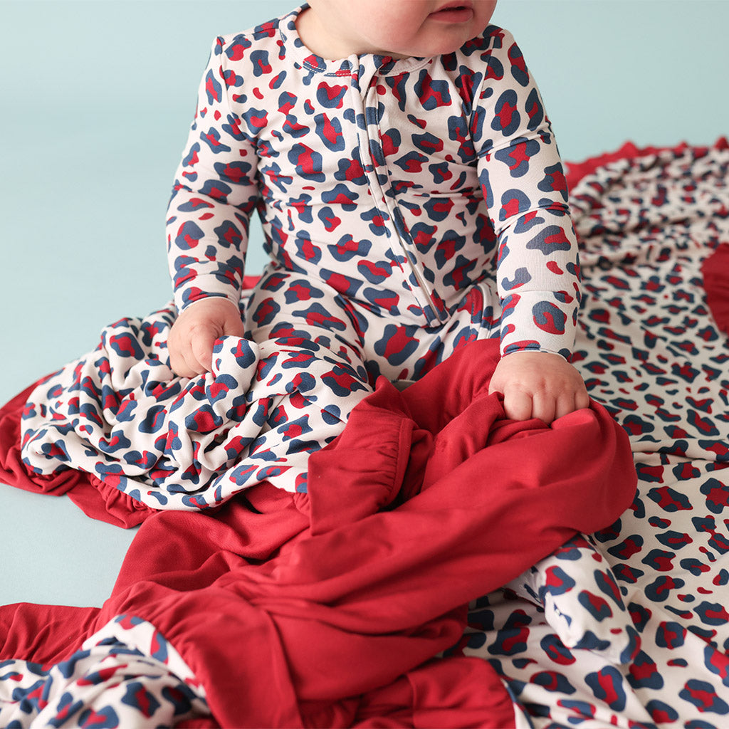 Liberty Grace & Americana Red Ruffled Luxe Patoo®