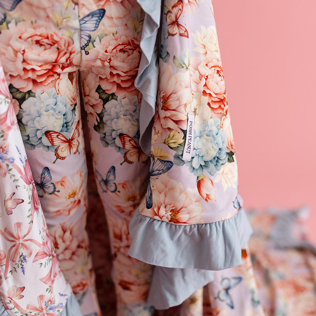 Tindra & Loraine Ruffled Luxe Patoo® Blanket
