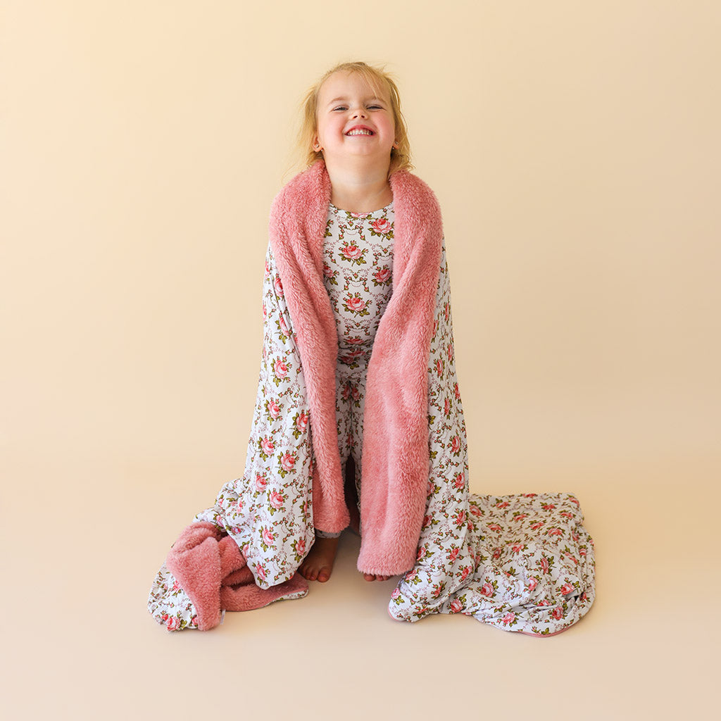 Claudia Luxe Plush Patoo® Blanket
