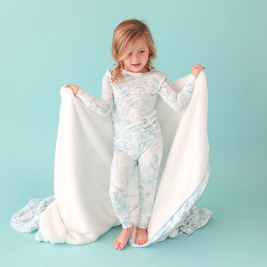 Charlotte Anne Luxe Plush Patoo® Blanket