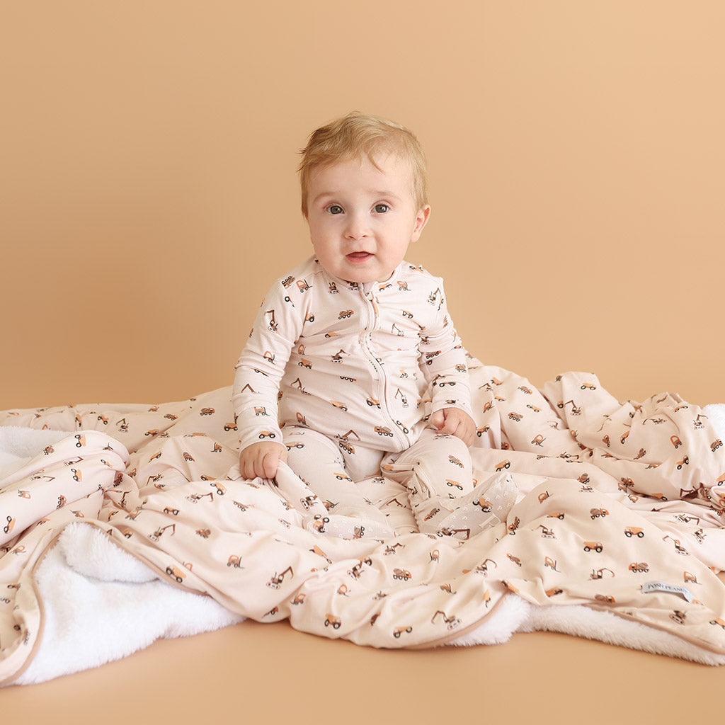 Dalton Luxe Plush Patoo® Blanket