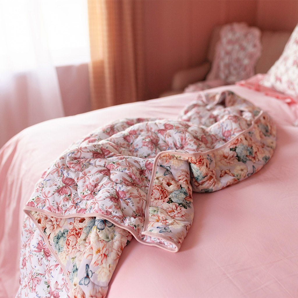 Loraine & Tindra Reversible Quilted Patoo® Blanket