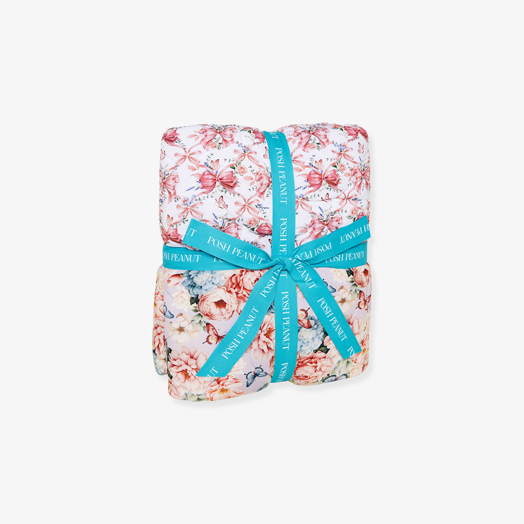 Loraine & Tindra Reversible Quilted Patoo® Blanket
