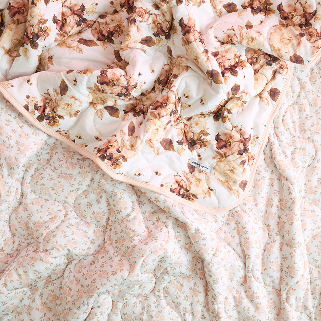 Reese & Ethel Reversible Quilted Patoo® Blanket
