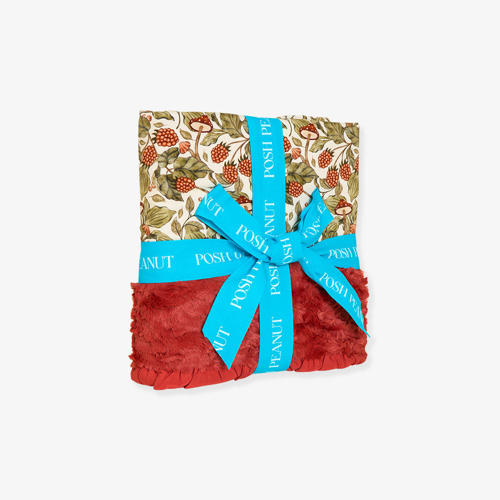 Wilda Minky Ruffled Luxette Patoo® Blanket