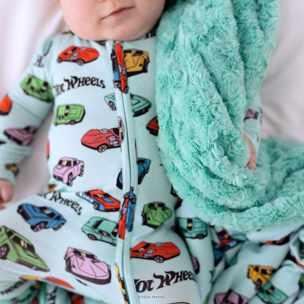 Retro Hot Wheels™ Minky Luxette Patoo® Blanket