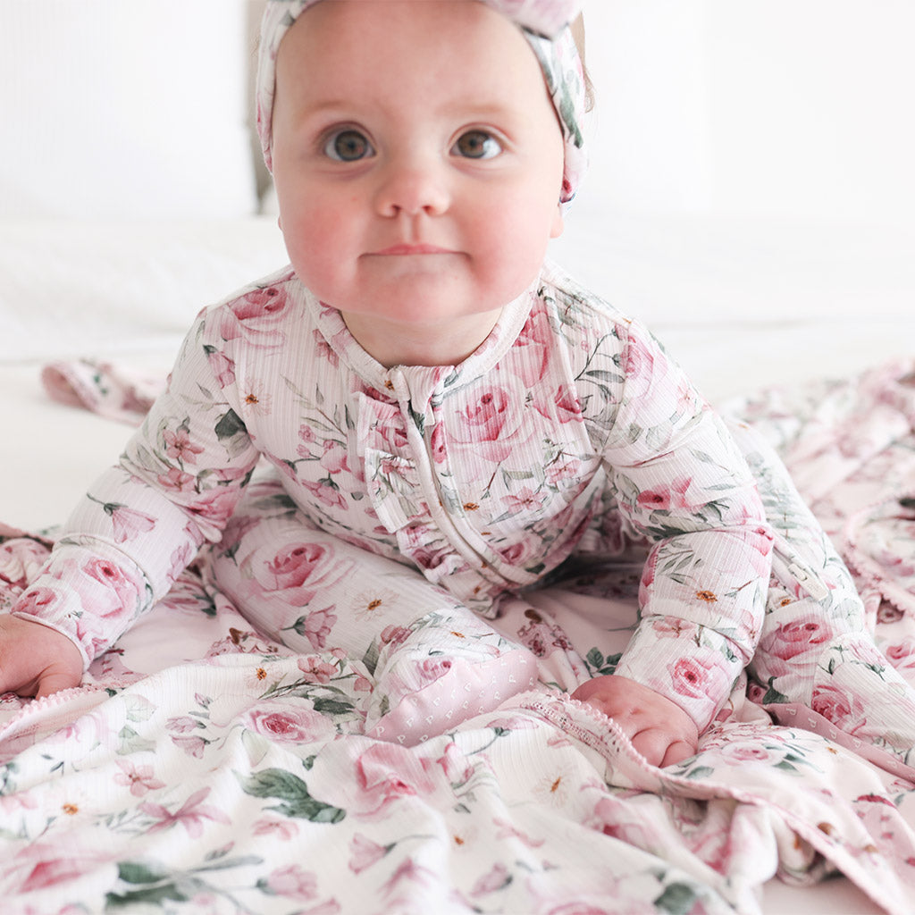 Parisian Carousel & Bianca Jane Picot Patoo® Blanket