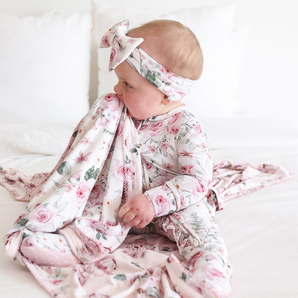 Parisian Carousel & Bianca Jane Picot Patoo® Blanket
