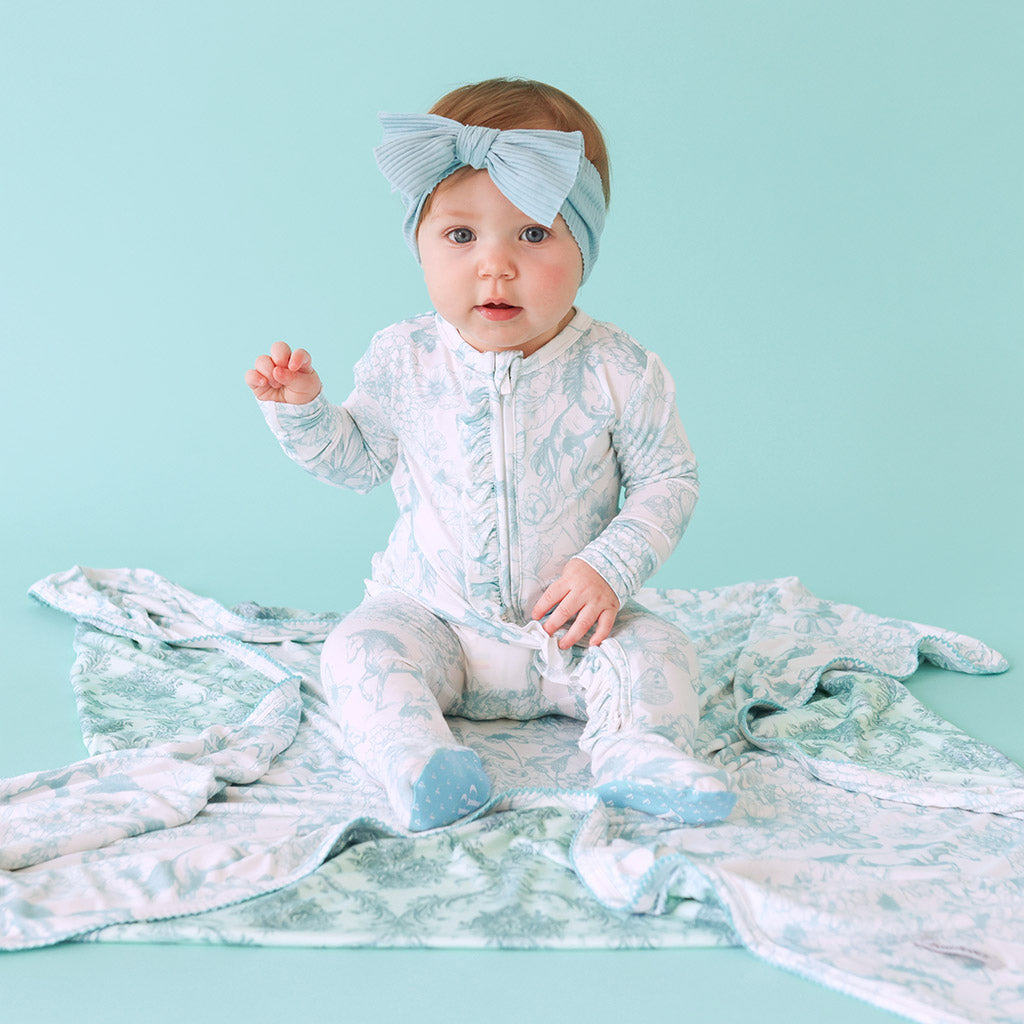 Charlotte Anne & Ava Jane Picot Patoo® Blanket