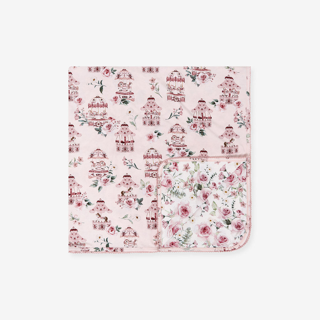 Parisian Carousel & Bianca Jane Picot Patoo® Blanket
