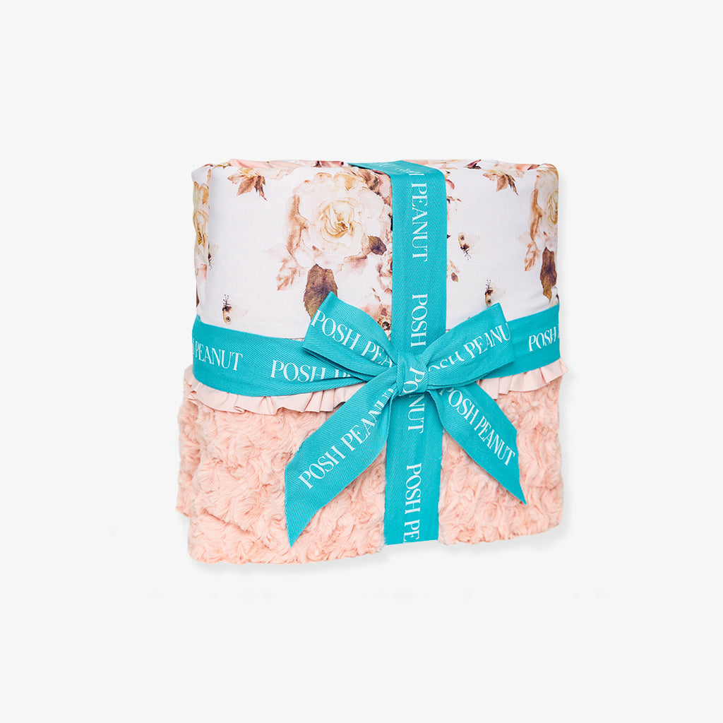 Reese Minky Ruffled Luxe Patoo® Blanket
