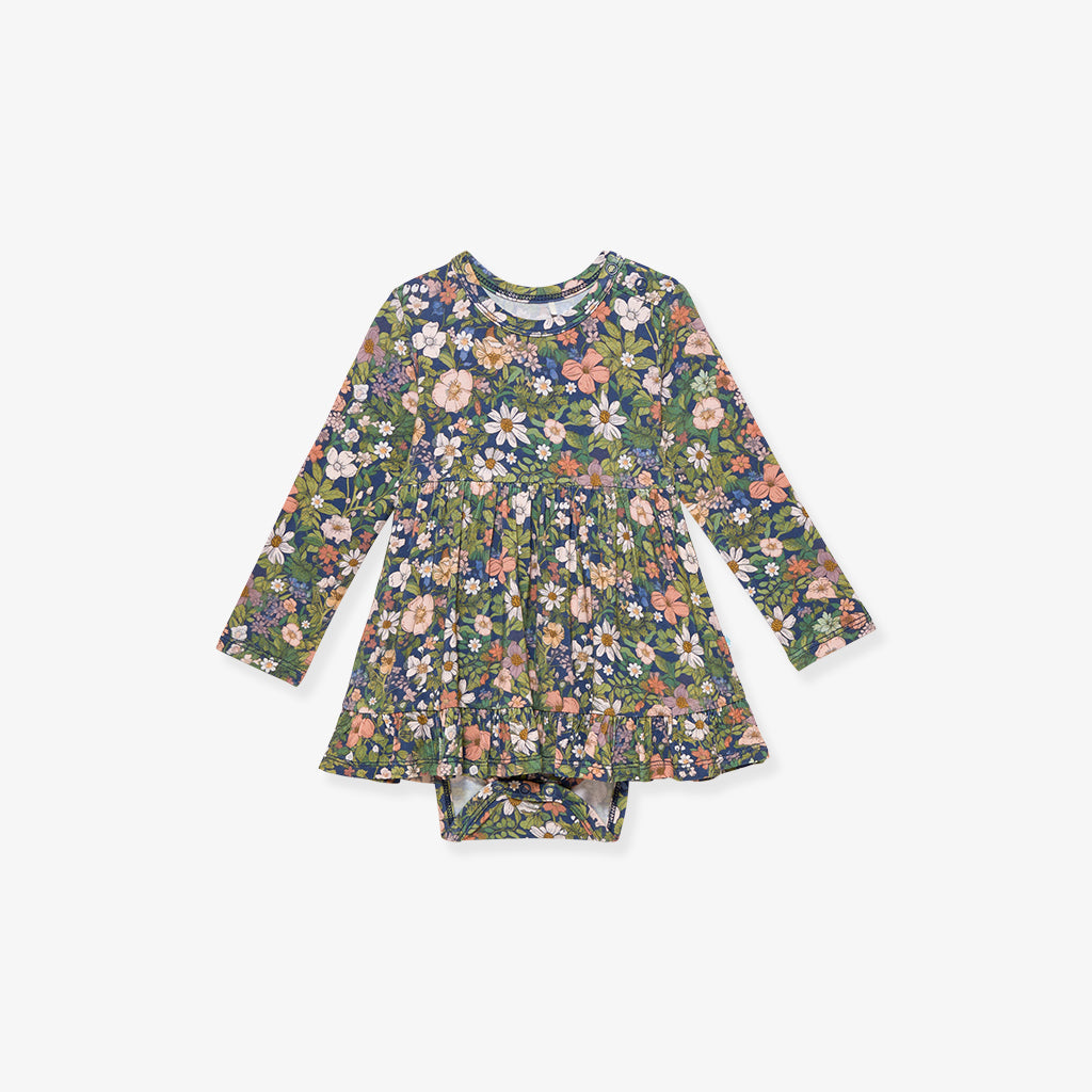Jayla Ruffled Bodysuit Dress