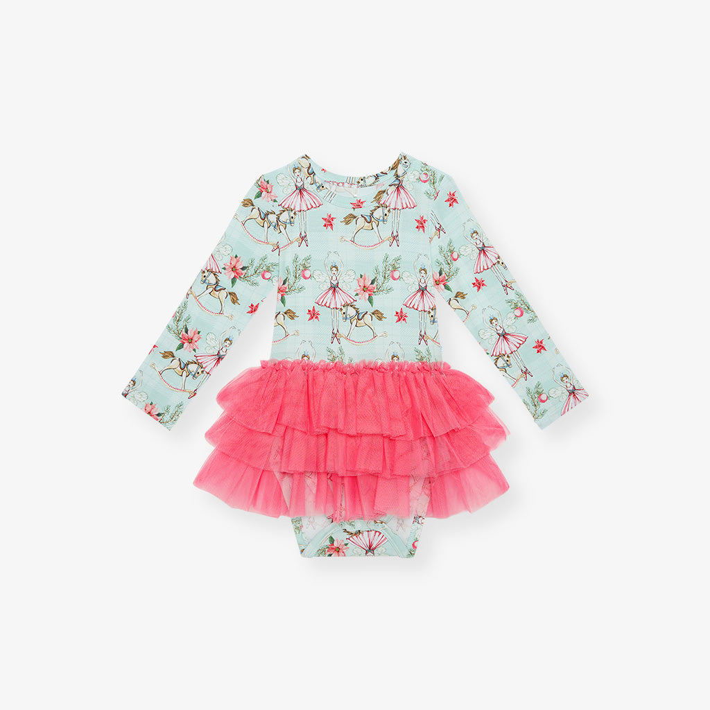 Farrah Tulle Bodysuit Dress