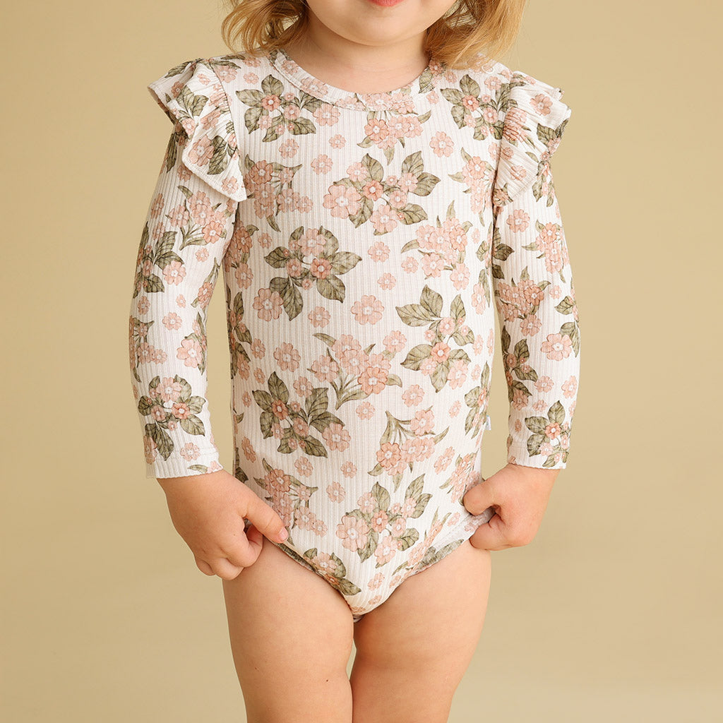 Aerwyna Ruffled Bodysuit