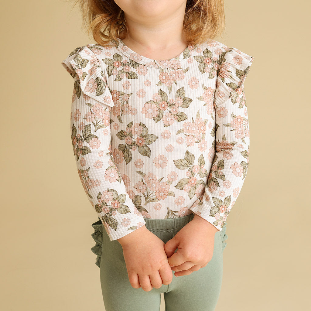 Aerwyna Ruffled Bodysuit