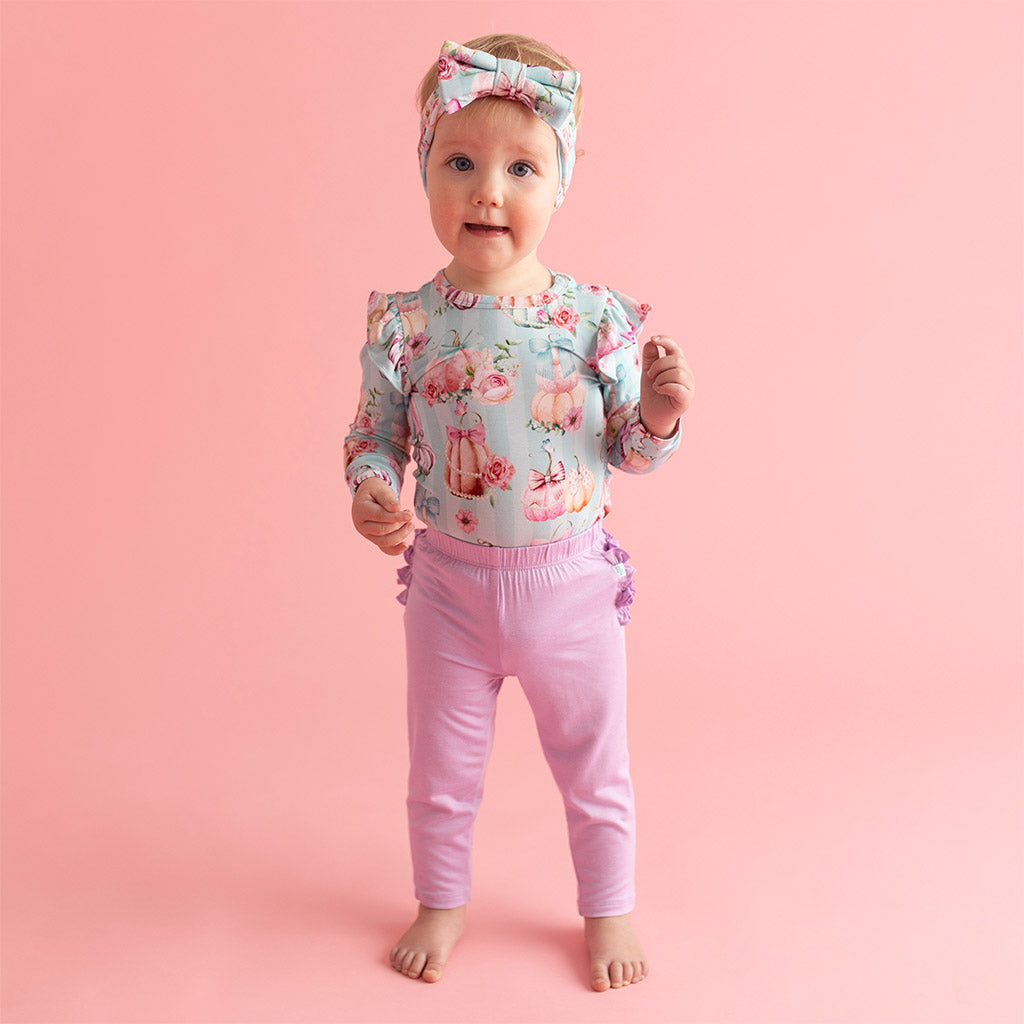 Edie Long Sleeve Ruffled Bodysuit