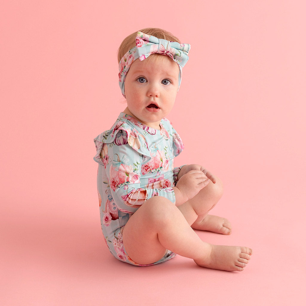 Edie Long Sleeve Ruffled Bodysuit
