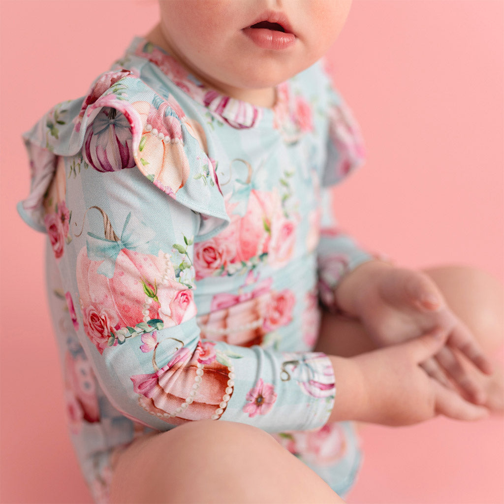 Edie Long Sleeve Ruffled Bodysuit