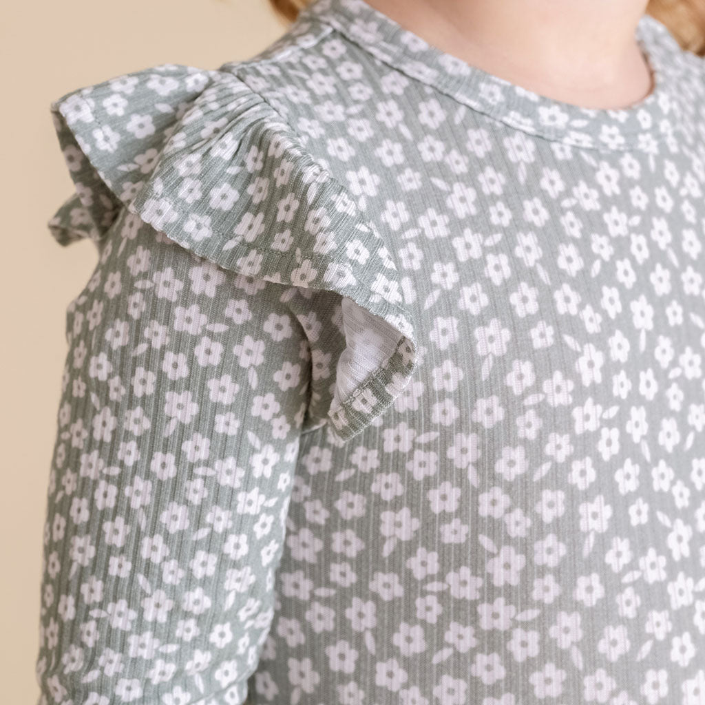 Ophelia Ruffled Bodysuit