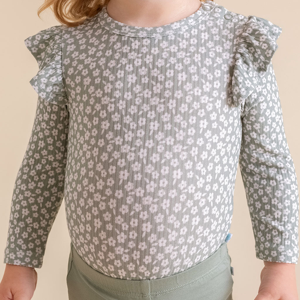 Ophelia Ruffled Bodysuit
