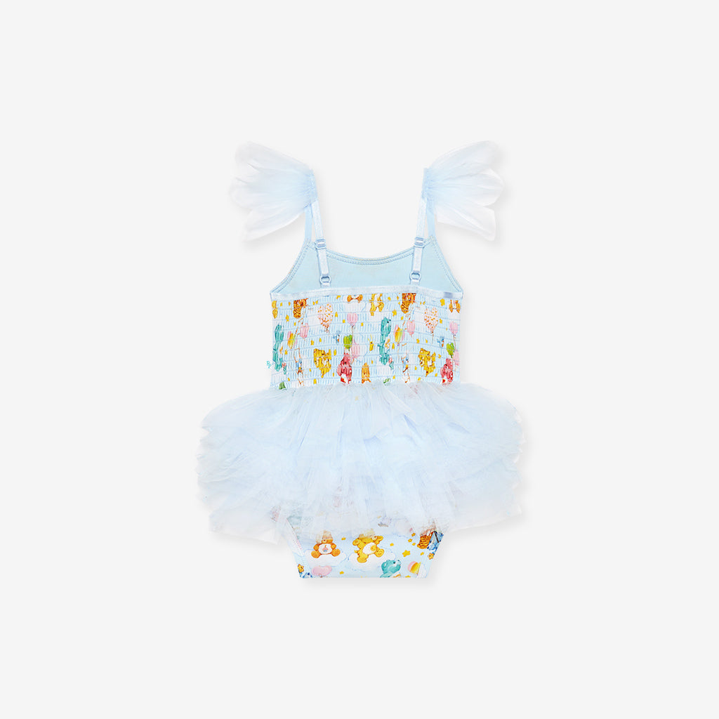Care Bears™ Tulle Smocked Bodysuit Dress