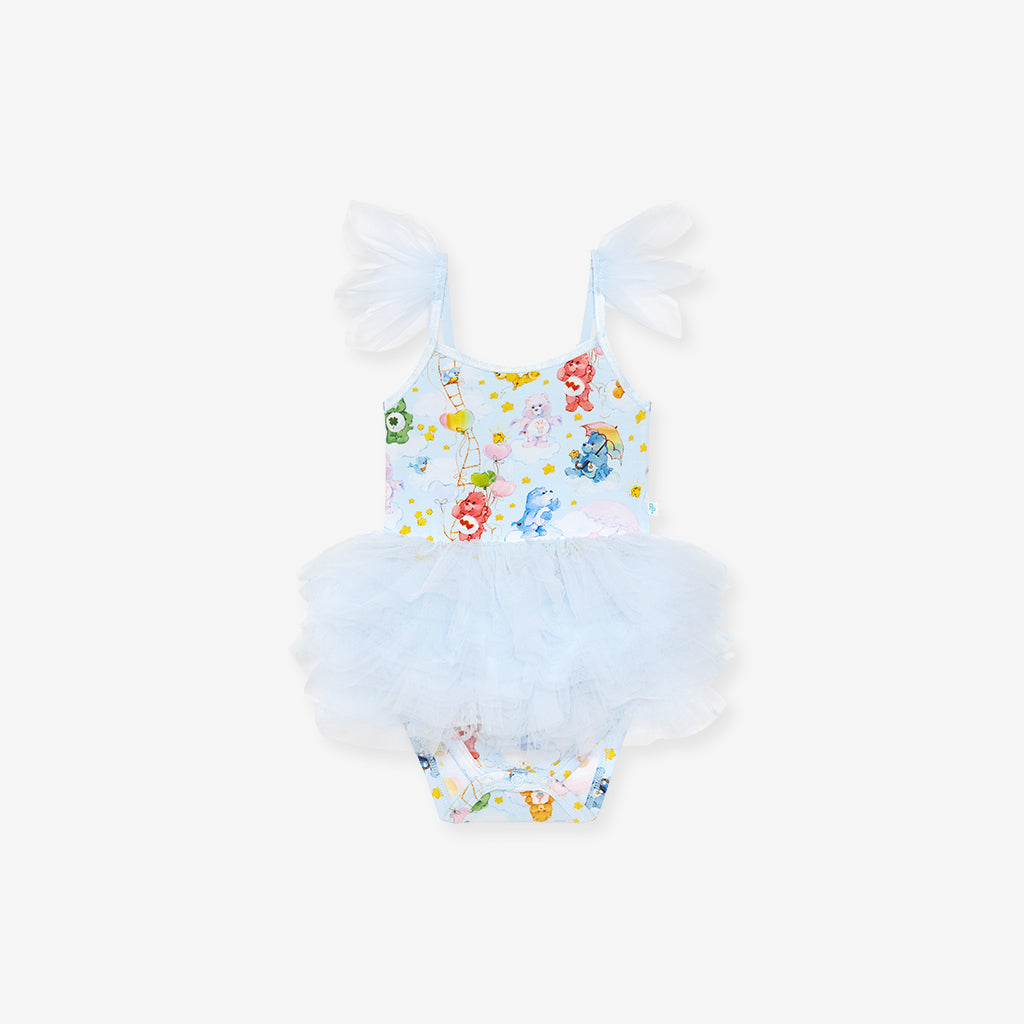 Care Bears™ Tulle Smocked Bodysuit Dress