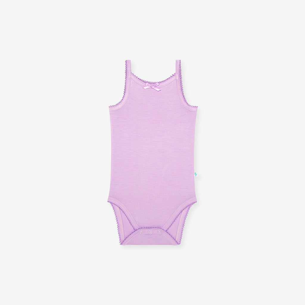 Raya Purple Picot Bodysuit