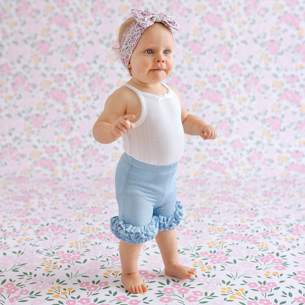 White Pointelle Bodysuit