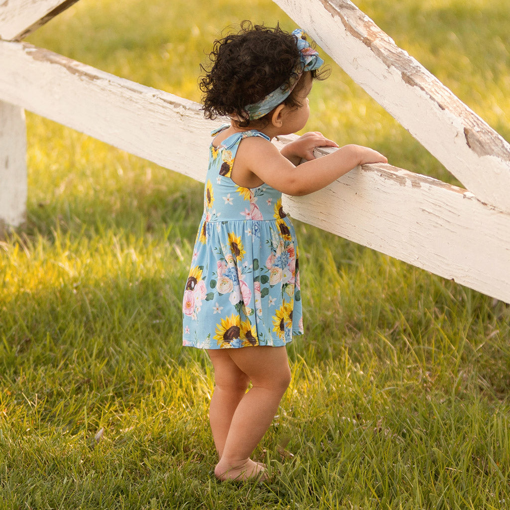Teresa Marie Bow Babydoll Bodysuit Dress