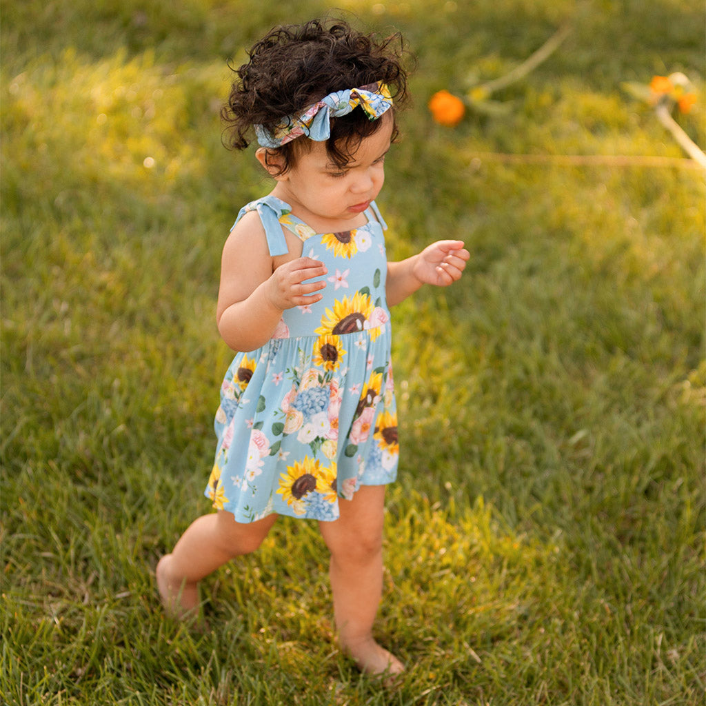 Teresa Marie Bow Babydoll Bodysuit Dress