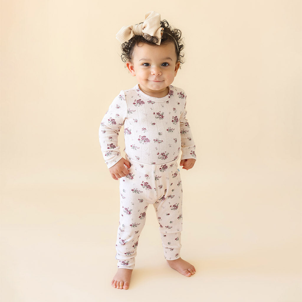 Maven Pointelle Picot Edge Bodysuit