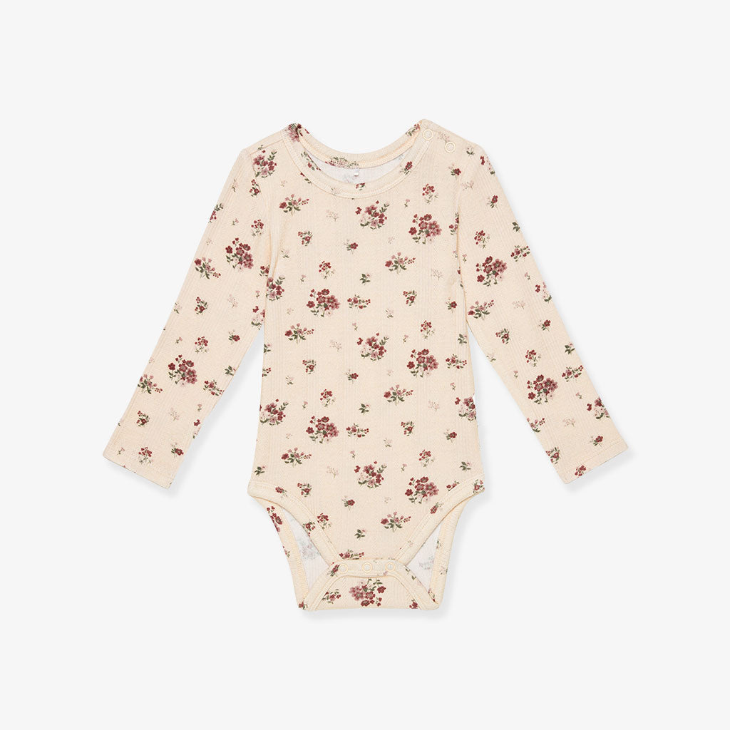 Maven Pointelle Picot Edge Bodysuit