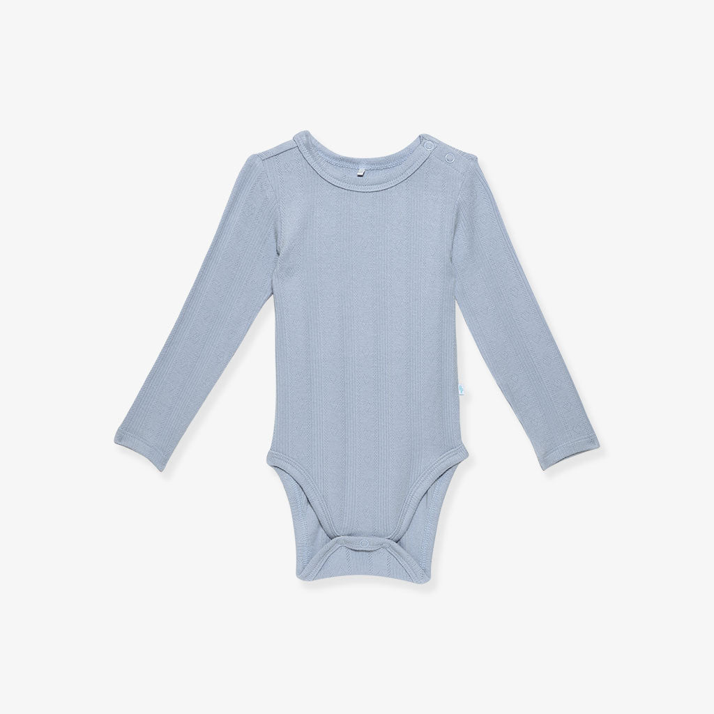 Periwinkle Pointelle Bodysuit