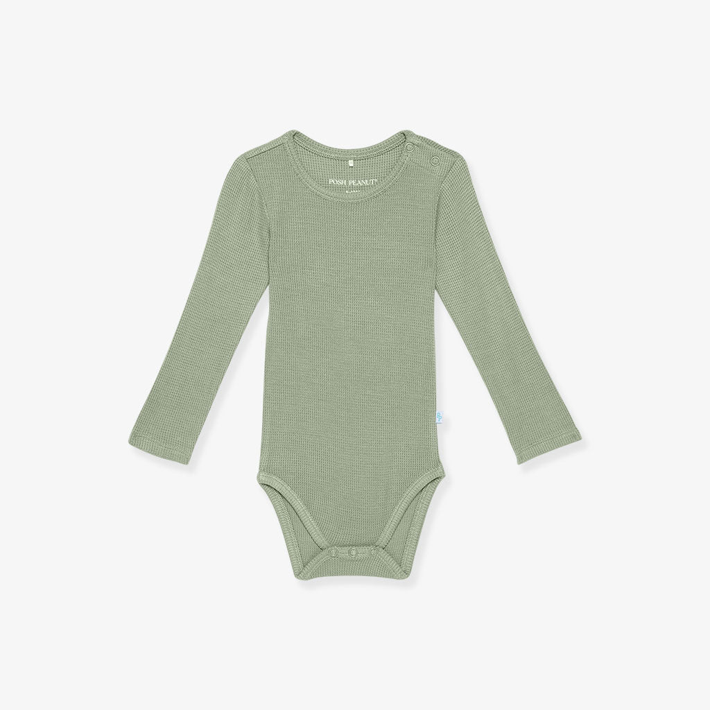 Soft Jade Waffle Bodysuit