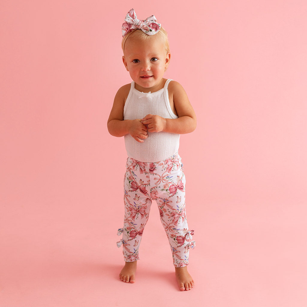 Loraine Bow Leggings