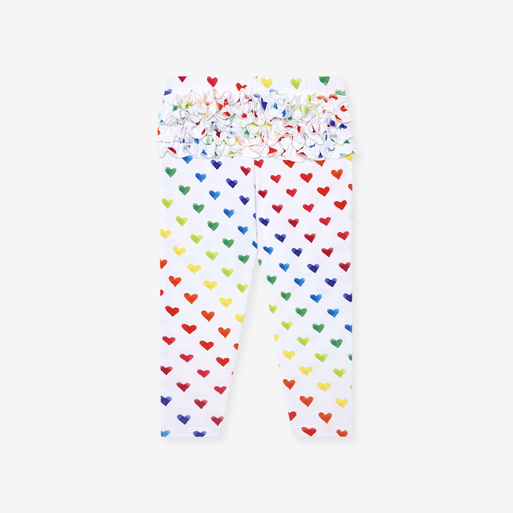 Care Bears™ Rainbow Hearts Ruffled Bum Leggings
