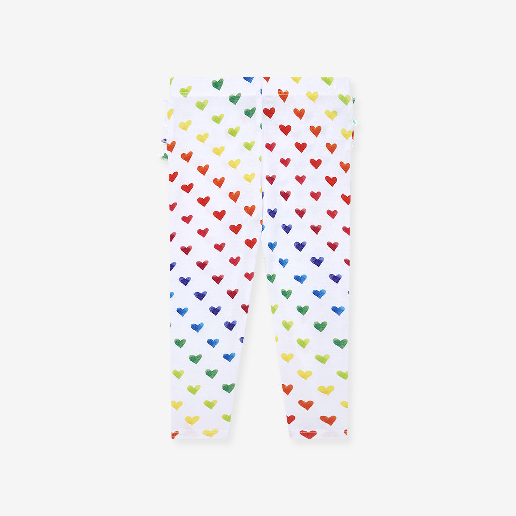 Care Bears™ Rainbow Hearts Ruffled Bum Leggings